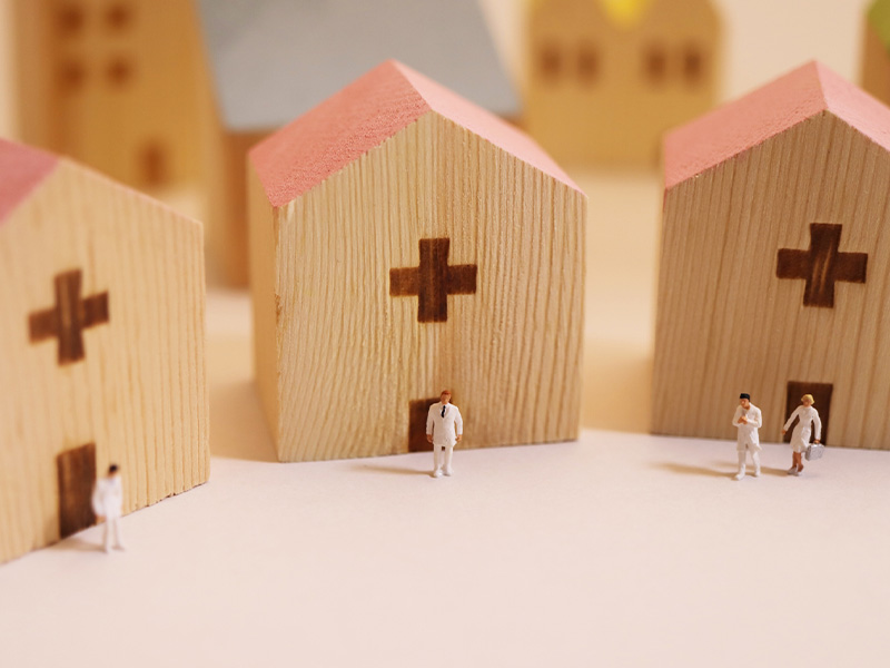 信頼されるかかりつけ医療機関をめざします